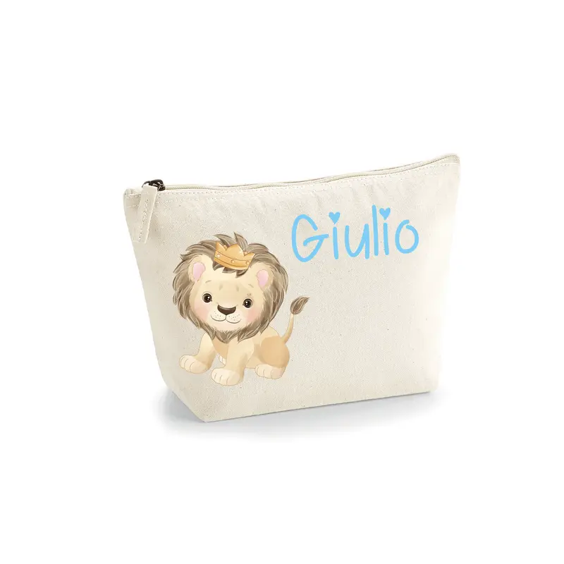 Pochette Neonato Personalizzata con Nome – Beauty Bambino  Leone corona