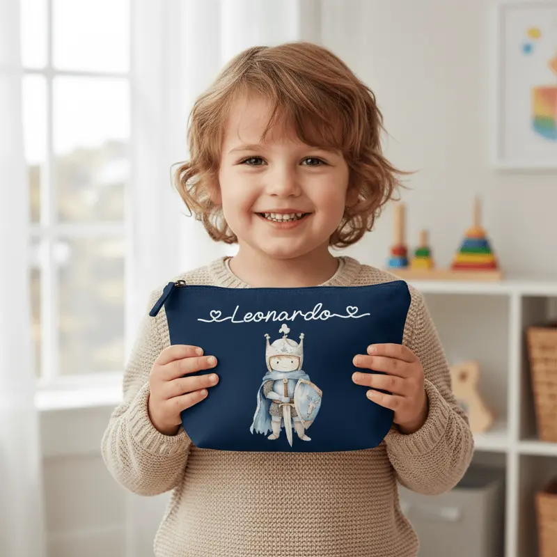 Pochette Neonato Personalizzata con Nome – Beauty Bambino Principe