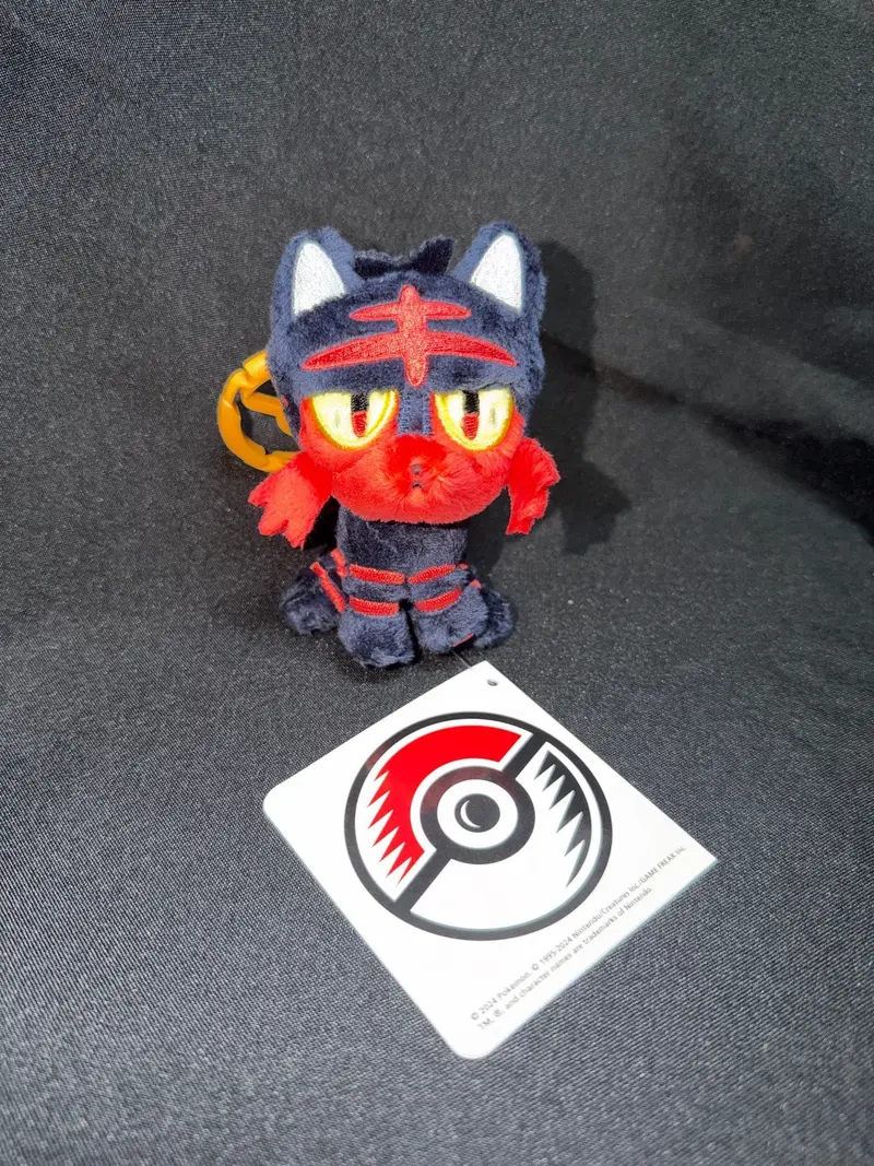 Pokemon Center TM Litten Fit Portachiavi