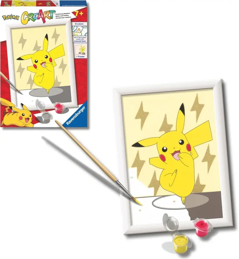 Pokemon Creart Serie D Pikachu Gioco Creativo Ravensburger 25556