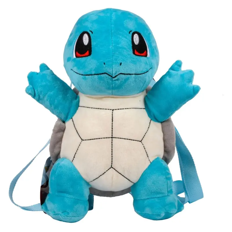 Pokemon Zaino Peluche Squirtle 36 Cm Nintendo 51192