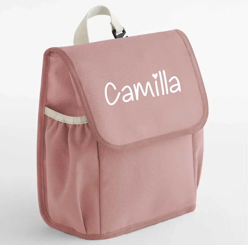 Porta Merenda per Bambini/Ragazzi personalizzabile con tasche laterali