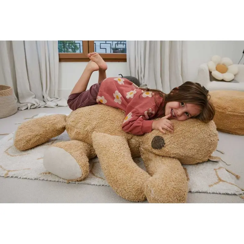 Pouf soffice per bambini - Sleepy Bear - 30x100x70cm - Planet Bee