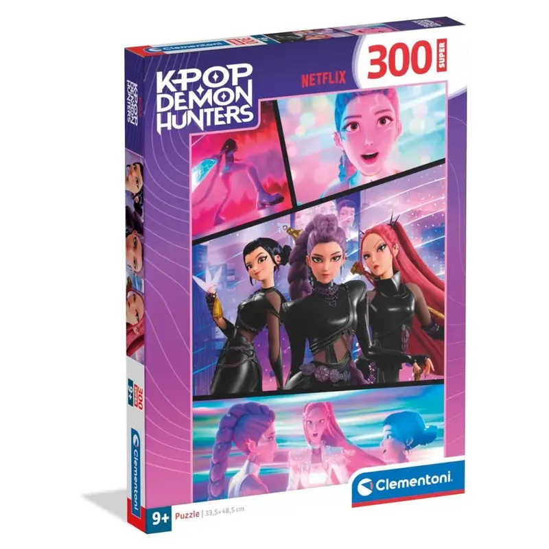 Puzzle 300 Pezzi Super K-Pop Demon Hunters Clementoni 21760