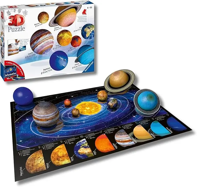 PUZZLE 3D SISTEMA PLANETARIO