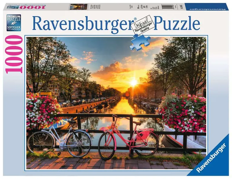 Puzzle Biciclette ad Amsterdam