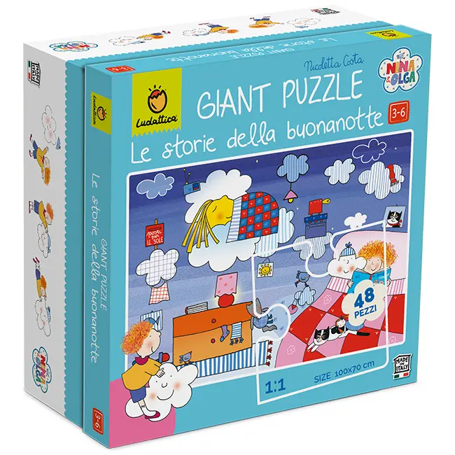 Puzzle gigante Le storie della buonanotte