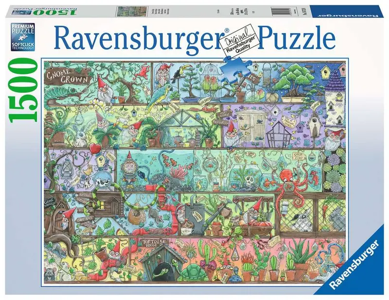 Puzzle Gnomo a scaffale