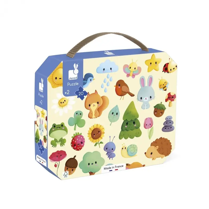 Puzzle immagini della natura - 20pezzi - Dai 2 anni