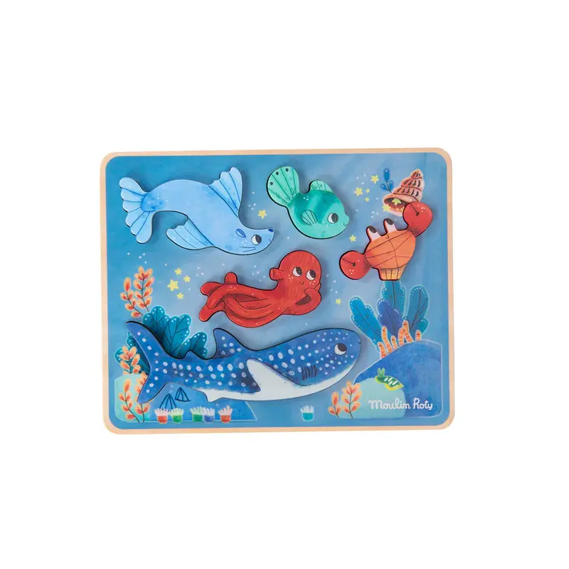 Puzzle Sensoriale ad incastro
