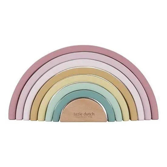 Rainbow - arcobaleno legno FAIRY GARDEN