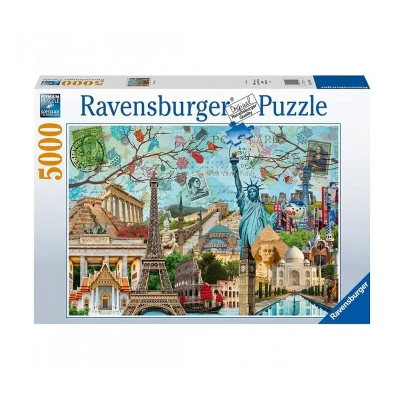 Ravensburger - Puzzle Big City Collage 5000 PZ