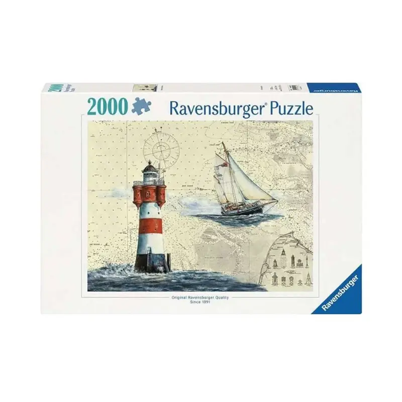 Ravensburger - Puzzle Faro Romantico 2000 PZ
