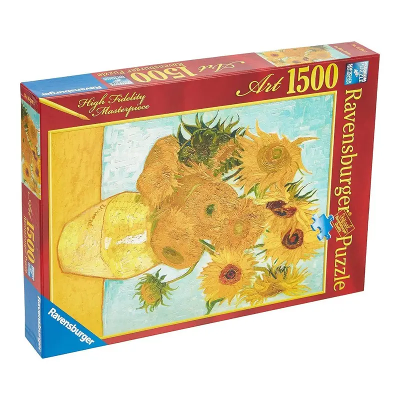 Ravensburger Puzzle Quadri Famosi Museum Van Gogh Vaso Girasoli