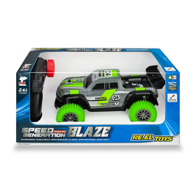 Re.El - Blaze Radiocomandato Controllo Completo, 2,4 Ghz Scala 1