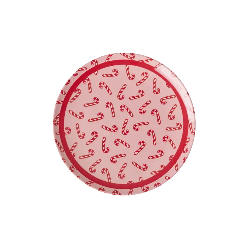 RICE – Piatto Dolce in Melamina Candy Cane – 16 cm