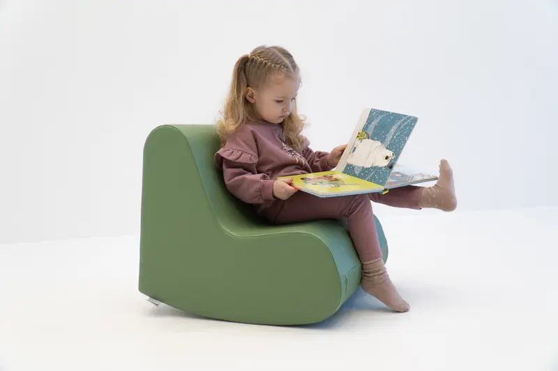 Rocking Chair - Green - Made in Eu - CE marked