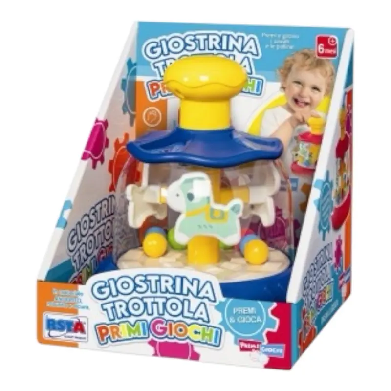Rstoys Primi Giochi trottola giostrina