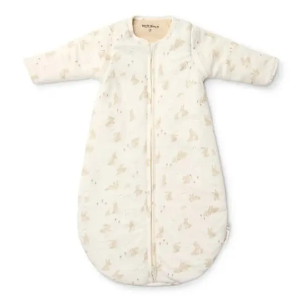 Sacco nanna invernale – Bianco – Misura 70 cm – Newborn Naturals – Baby Bunny