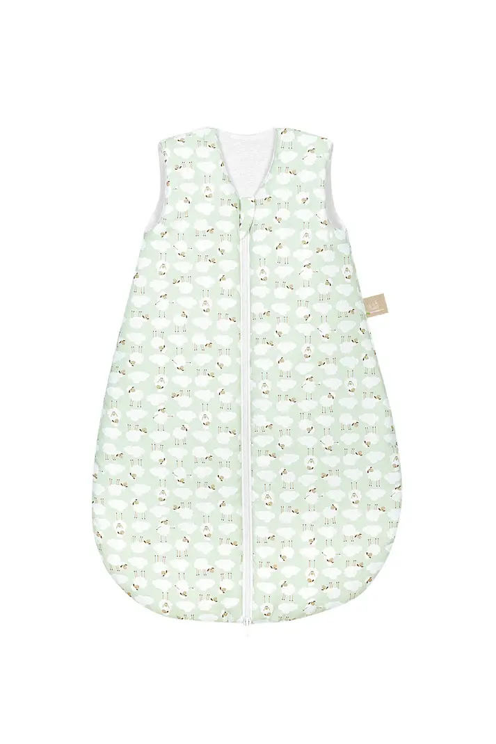 Sacco Nanna tog 2.5 Sheep - 100% Cotone e zip frontale