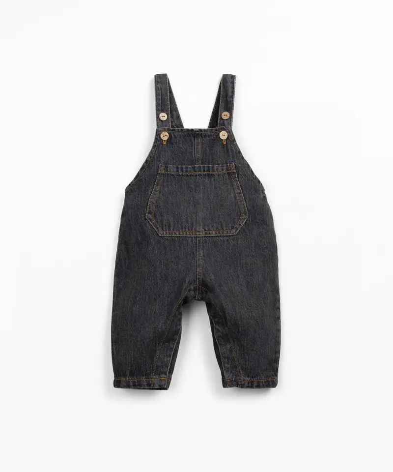 Salopette in denim - 100% Cotone