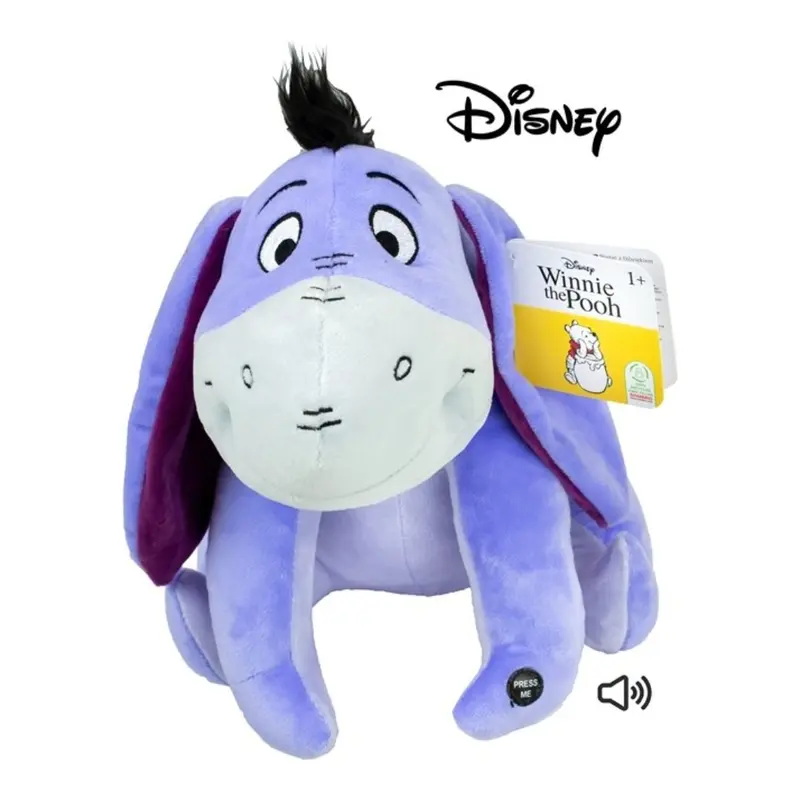Sambro EEYORE Disney Winnie The Pooh Peluche 45cm Seduto