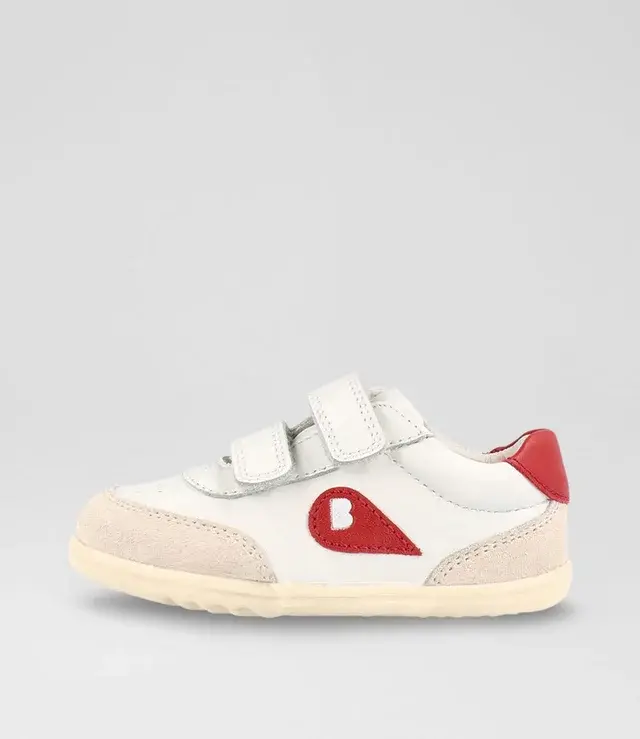 Scarpine I-Walk Chalk + Radiant Red