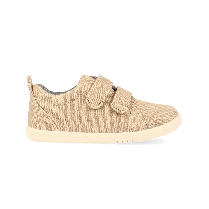 Scarpine I-Walk Grass Court Canvas - Oat Milk