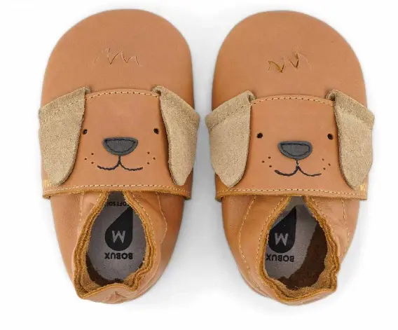 Scarpine Soft Sole Little Pup Caramel
