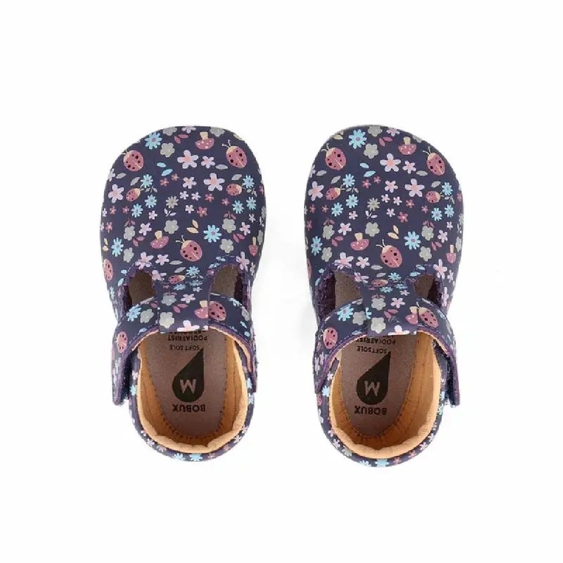 Scarpine Soft Sole Meadow Grape floreal