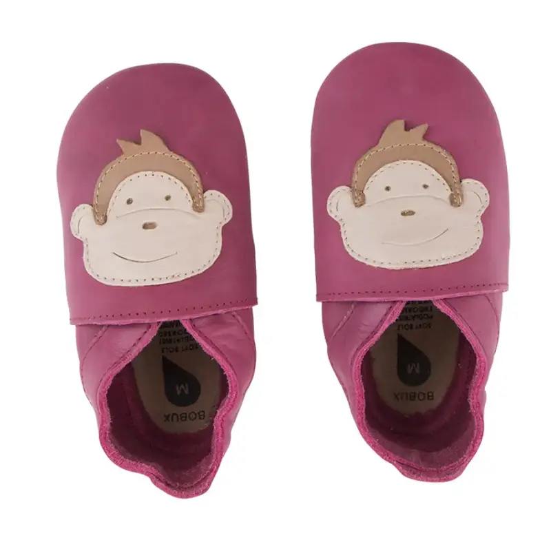 Scarpine Soft Sole Scimmia Rosa scuro