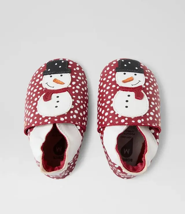 Scarpine Soft Sole Snowie Red white