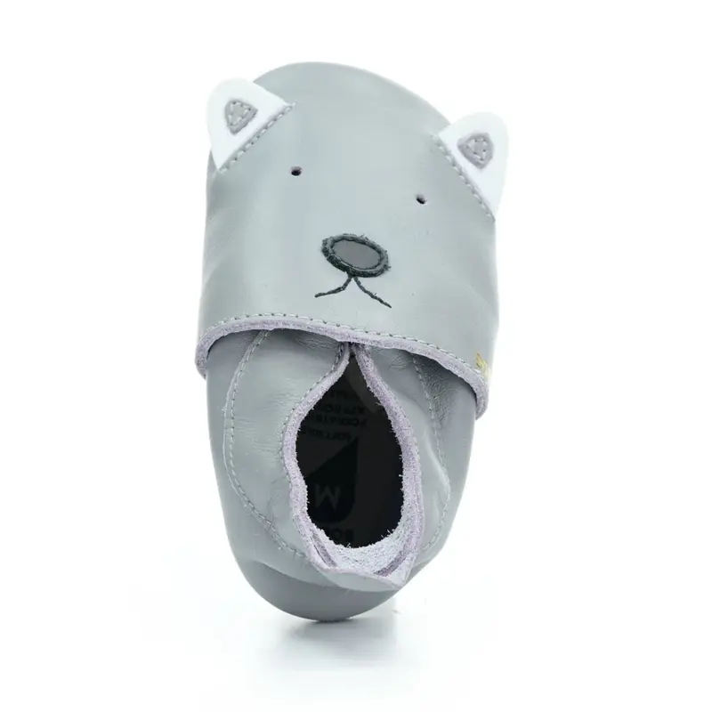 Scarpine Soft Sole Woof Gull grey