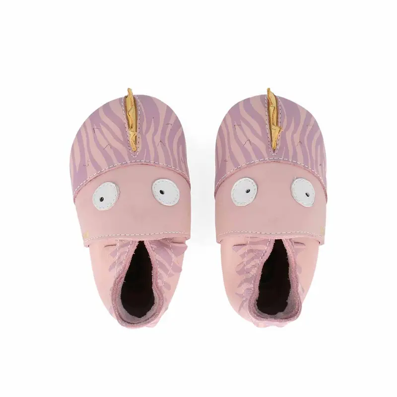Scarpine Soft Sole Zebra Gruff Blossom
