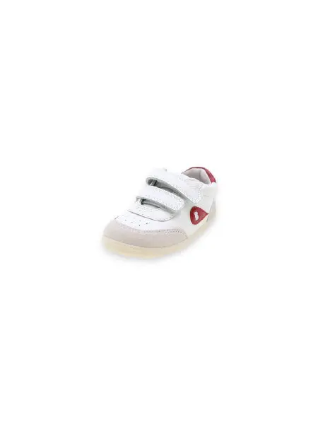 Scarpine Step Up Champ Chalk + Radiant Red