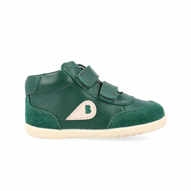 Scarpine Step Up Champ High Deep Emerald + Chalk
