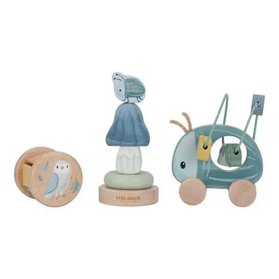 Scatola regalo in legno - Forest Friends - gift box wood
