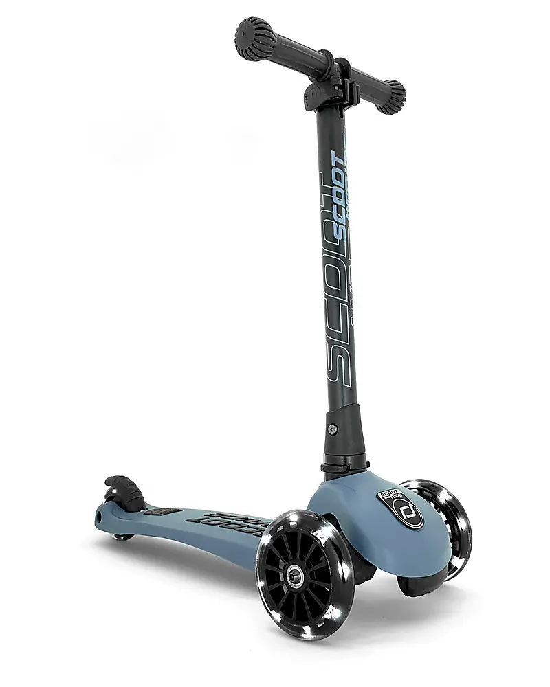 Scoot And Ride Highwaykick 3 Led Steel