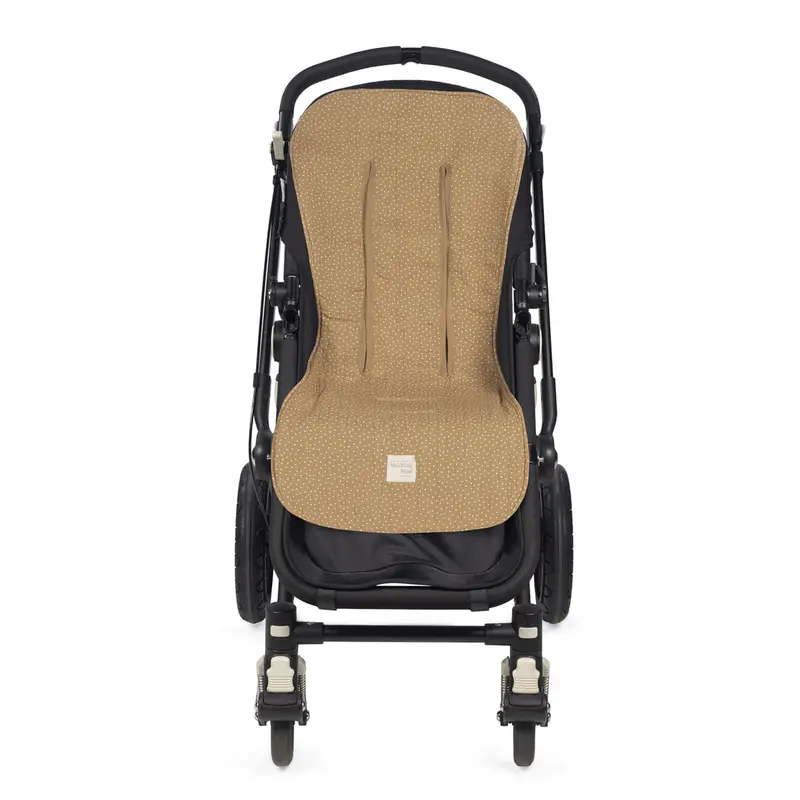 SEAT LINER POLKA DOT POPPY CINNAMON - Walking mum