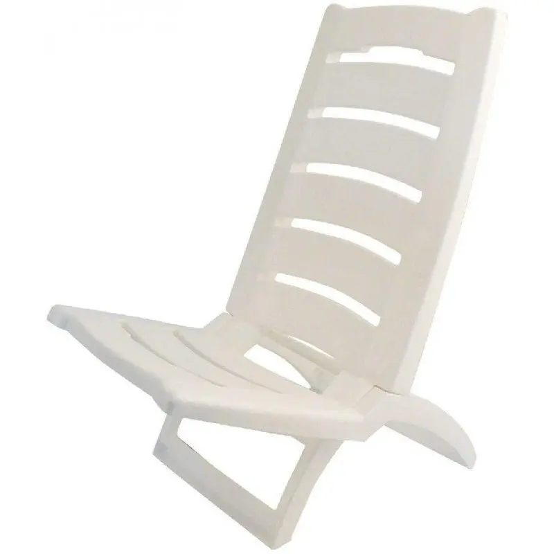 Sedia Mare Spiaggina In Plastica 37,5x55x65 cm Adriatic