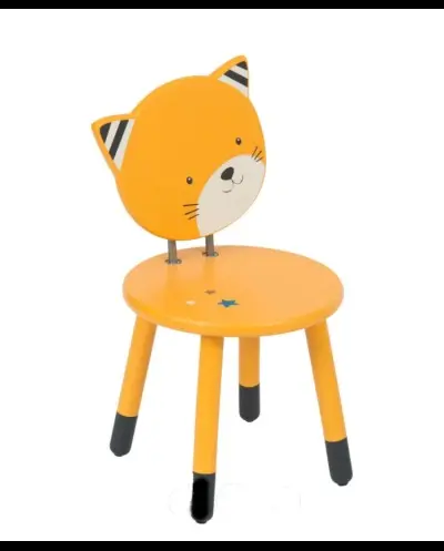 Sedia per tavolino in legno - Les Moustaches