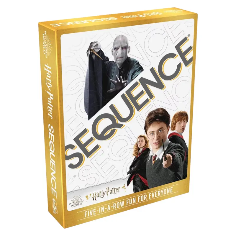SEQUENCE Harry Potter Gioco da Tavolo e Carte da 7 Anni per Famiglie Allinea 5 Pedine per Creare la Sequenza da 2 a 12 Giocatori - Idea Regalo