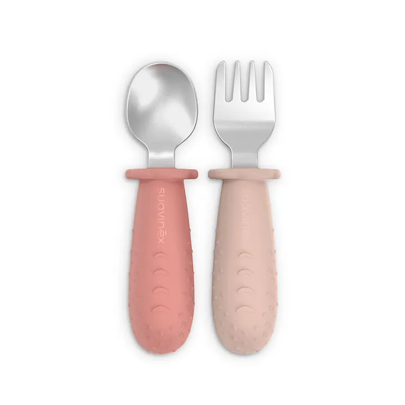 Set 2 Posate evolutive in acciaio Inox