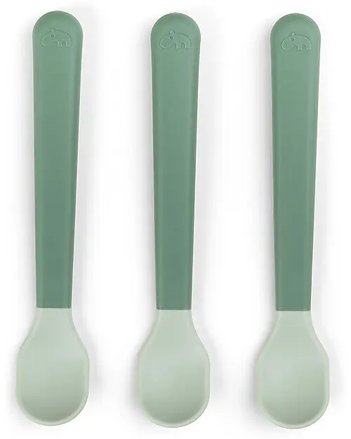 Set 3 Cucchiaini Foodie - Anti-Slip - 100% PP Alimentare