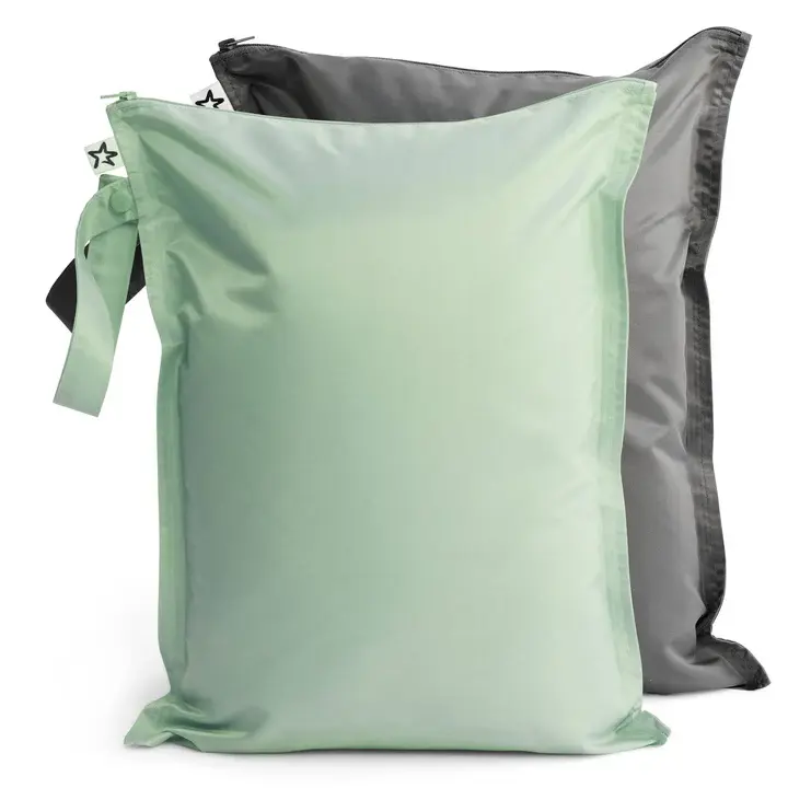 Set da 2 Wet BagS - Materiale riciclato - Impermeabili, Ecologiche e Multiuso