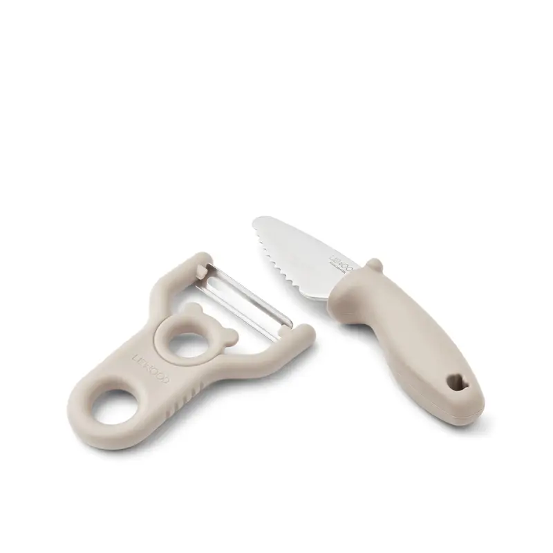 Set da Cucina per Bambini Coltello Perry e Pelapatate Hortense (dai 5 Anni)