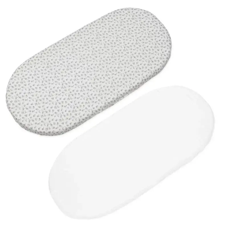Set di 2 lenzuola con angoli per navicella Little Bloom - PASITO