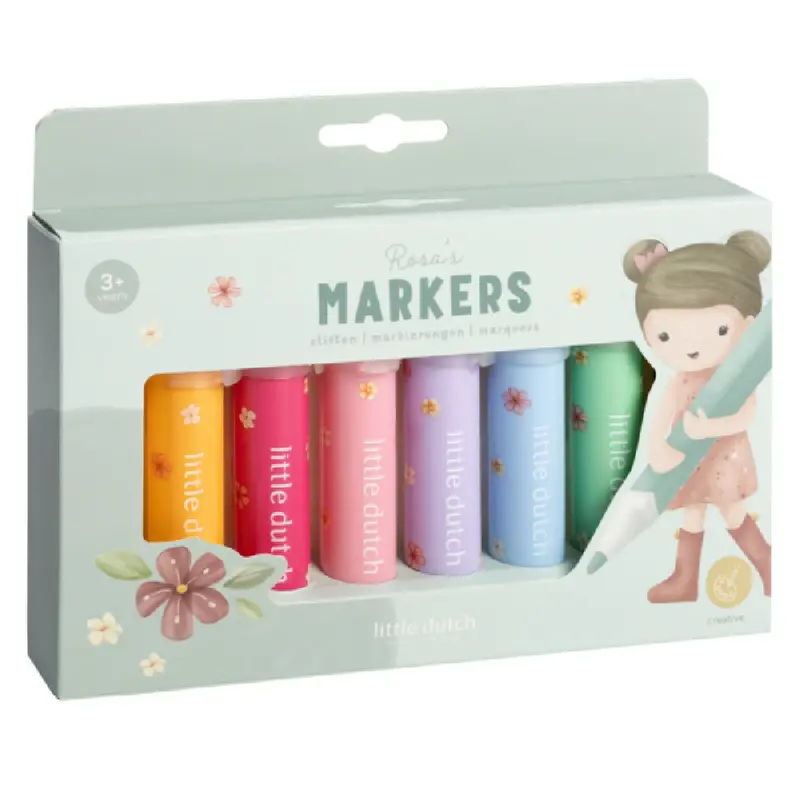 Set di 8 Pennarelli Ergonomici 'Jumbo' - Ideali per le Piccole Mani
