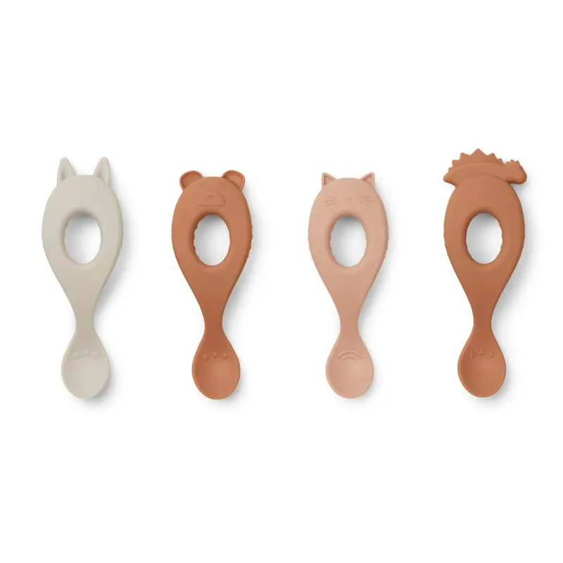 Set di cucchiai in silicone Liva - 4pezzi