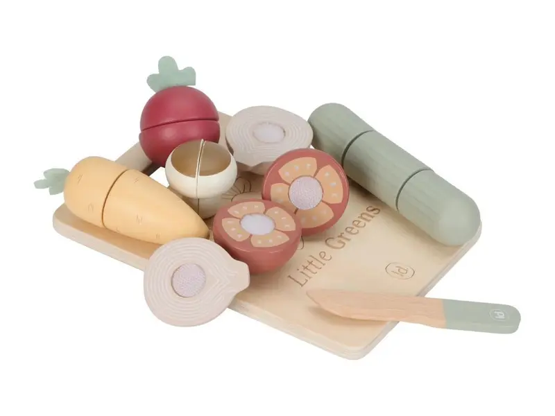 Set di verdure da tagliare - In legno